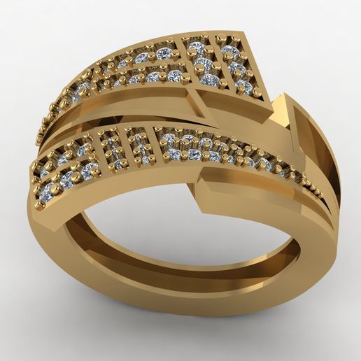 STL file Engagement ring set 3D print model 💍 (OBJ)・3D printer design ...