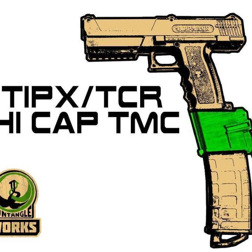 🧢 TIPX HI CAP TMC EDITION・Free STL File for ・Cults