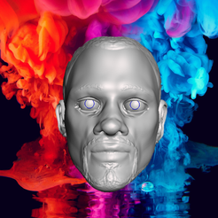 Imagen1.png STL file RZA HEAD・3D printer model to download