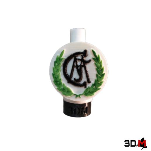 bong mouthpiece Real Madrid C.F. - 3D model önizlemesi