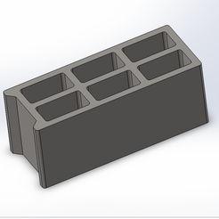 Capture.PNG STL-Datei Cinder block / cinderbrick kostenlos herunterladen • Modell zum 3D-Drucken, Lys