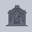 22.png Christamas cookie stamp and cutter NATIVITY SCENE