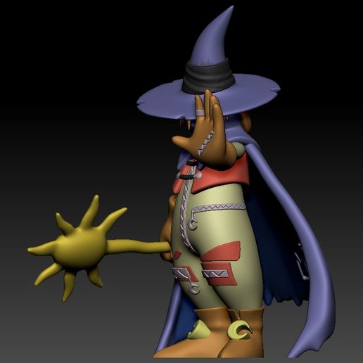 🐉 Wizardmon Digimon・ STL File for 3D printing・Cults
