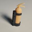 inpainted1.jpg Fire extinguisher with a holder