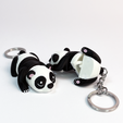Designed_by_Template-NEW_thangs.png Cute Flexi Panda 🐻‍❄️ (Toy, Keychain & Magnet)