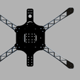rendu_du_dessou_drone_n°1.png quadcopter drone chassis