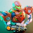 ThingiverseThumbnail.png Metroid Dread Armor Bust