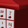 advent-calendar-SANTA-detail.jpg Adventskalender für Weihnachten mit Weihnachtsmannmütze