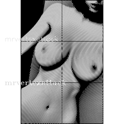 complete-image.png Fichier STL ART MURAL - TORSE FÉMININ SEXY 5・Modèle imprimable en 3D à télécharger