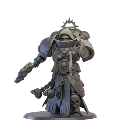 termie_chappy_1.png Archivo STL gratis Sacerdote Investigador Celoso de la Guerra・Diseño de impresión 3D para descargar