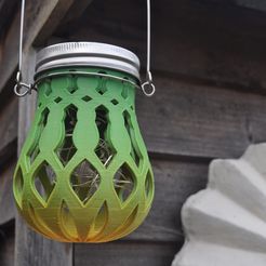 DSC_0062.JPG STL-Datei bulb shaped mason jar garden light kostenlos・3D-druckbares Objekt zum herunterladen