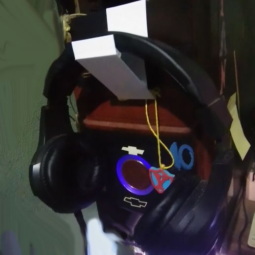 Free STL file MODEST HEADSET HOLDER 🎵 ・3D print model to download・Cults