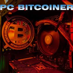 GREDAS.jpg Fichier STL Couvercle du ventilateur Bitcoin・Objet pour impression 3D à télécharger