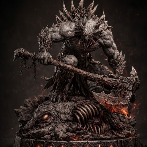 Goremaw Stalker – Brutal Hunter 32mm STL