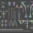 2.png Neuvillette Accessories Bundle  for Cosplay - Genshin Impact - Instant Download STL Files for 3D Printing