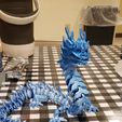 Flexi Print-in-Place Imperial Dragon with 3MF Included!