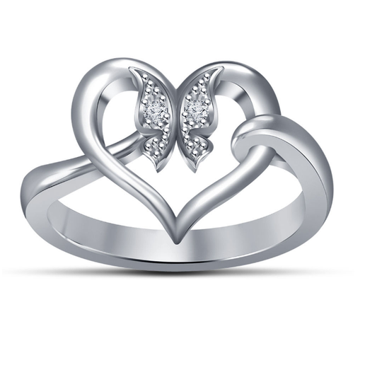 RG9088.png Free 3D file 3D Jewelry CAD Model For Heart Ring In JCD Format・Template to download and 3D print, VR3D