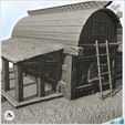 13.jpg Wooden Viking warehouse with canopy and accessories (2) - Alkemy Asgard Lord of the Rings War of the Rose Warcrow Saga