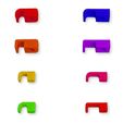 codeandmake.com_Cable_Clip_v1.0_-_Mixed_Multi-colored_Samples_logo_cjpeg_dssim-srcw.jpg Fully Customizable Cable Clip with Nail Hole