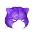 VipTigerMaskA.stl Máscara de jogo de lula - Máscara de tigre Vip Cosplay Modelo de impressão 3D