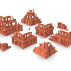 untitled.468.jpg STL file Modular industrial buildings for wargaming steampunk terrain・3D printing idea to download