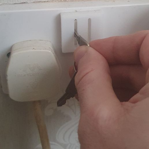 switch cover Guard protectors Stop/ prevent switch off Electronic 3D model