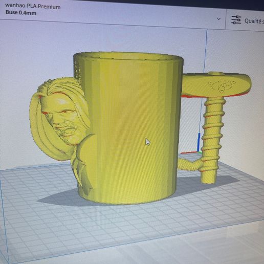Thor Mug 3D model preview