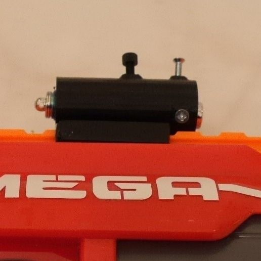 Adjustable Nerf laser sight 3D model