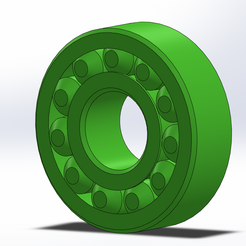 Adsız.png STL file 6000 2z Bearing・3D printable model to download