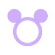 Mickey_Mouse_Ring_Size_8.stl Mickey mouse ring