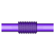 CD45İ45WSGK1_W.stl Worm Gear - Center D. 45 mm - Ratio  45 & 50 - Worm with Shaft