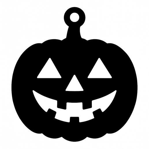 Halloween Wall Hang / Keychain Collection – 6 Designs 3D model