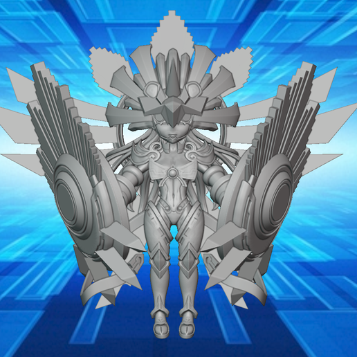 Digimon Chibi Amaterasumon STL File for 3D printingCults