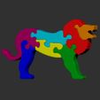 LION REN.jpg Lion puzzle jigsaw