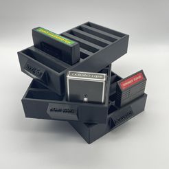 IMG_8843.jpeg Descargar archivo STL Bandejas de cartuchos de videojuegos retro - Imprimible en 3D • Objeto para imprimir en 3D, CraftsByAngus