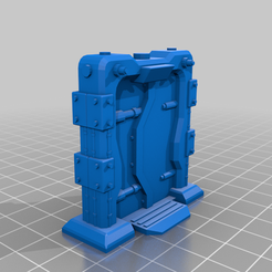 space_door_closed.png Archivo STL gratuito Puerta de carga de metal SciFi・Objeto imprimible en 3D para descargar