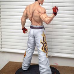 IMG_1487.jpg 3D-Datei Kazuya Mishima Fan Art Statue 3d Printable・Modell zum Herunterladen und 3D-Drucken