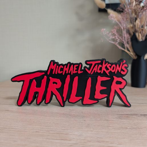 michael jackson thriller logo design