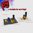 CGImages10.png Paw Patrol Chase MultiColor Flexi Print-In-Place + figure & keychain