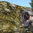 t rex3.jpg Realistic Dinosaurs T-Rex Tyrannosaurus Female  ( 2 Poses ) With Free Keychain