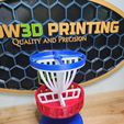 20231227_220629.jpg Disc Golf Basket Multicolor - Easy Print