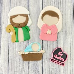 pesebre1.jpg Datei STL Ausstecher Krippe Krippe Jesus Krippe Weihnachten・Modell für 3D-Druck zum herunterladen