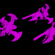 bladebikerender.png Free STL file Evil Space Elf Improved Bladebikes・Model to download and 3D print