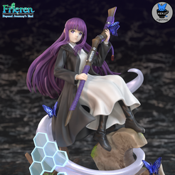 Fern_M_S.png Fern -Beyond Journey's End Anime Figure for 3D Printing