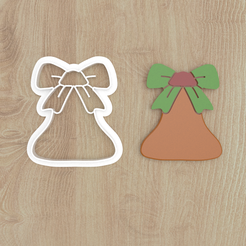 cookie-cutter-christmas-bell.png CORTADOR DE GALLETAS CAMPANA ARCHIVOS STL