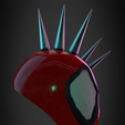 SpiderManPunkSideRight.png Spider Punk faceshell for Cosplay