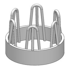 Ratelier-bruder.jpg Fichier STL Râtelier botte de foin pour vaches BRUDER・Modèle à imprimer en 3D à télécharger