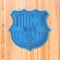 BARCELONA-ESCUDO.png Barcelona shield cutter for cookies and dough - Cookies