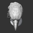 10.png Bald Eagle Head AM07 3D print model