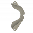 FrontSprocketGuard-05.png Simplified Suzuki DR 250 1992 front sprocket cover guard